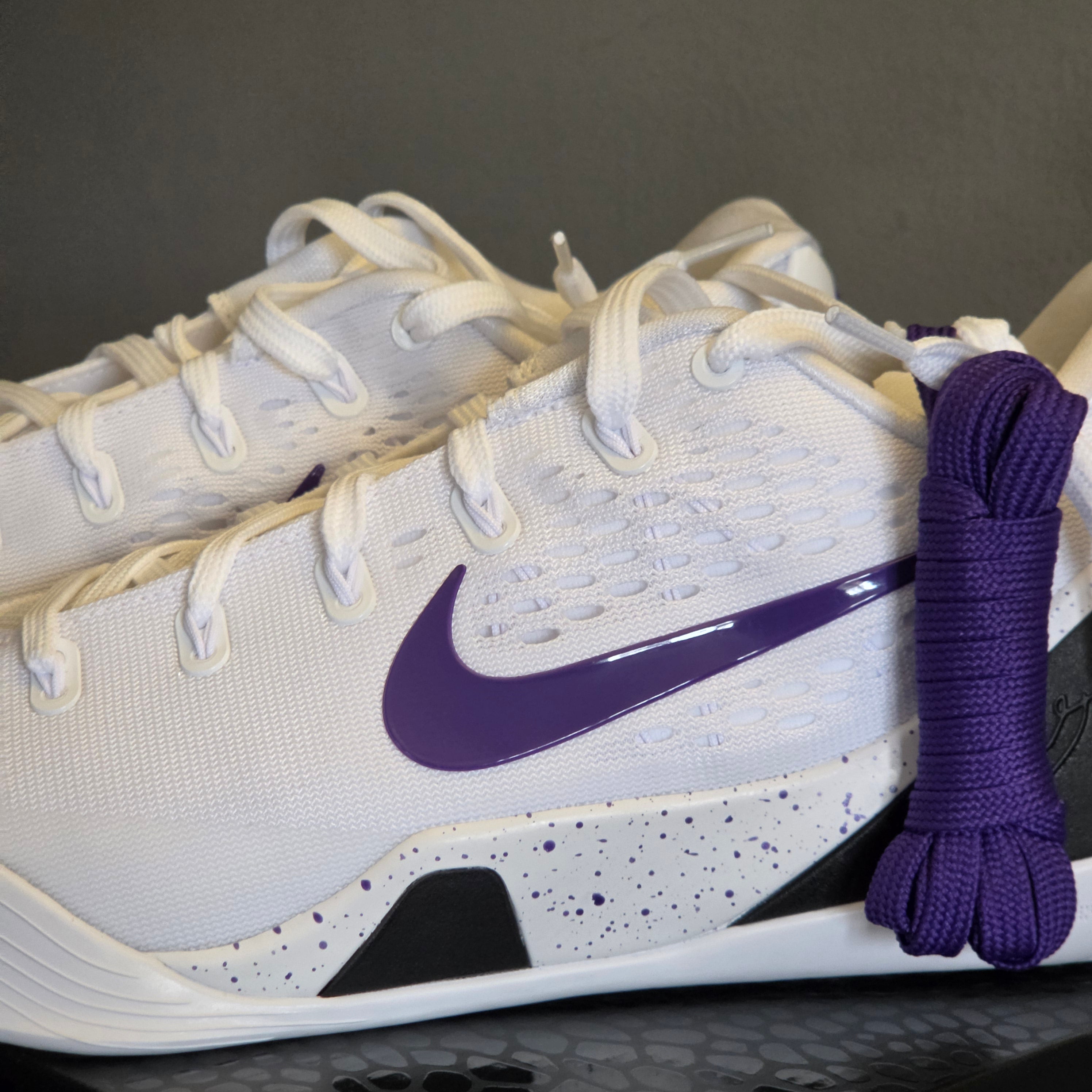 Nike Kobe 9 "White and Purple"