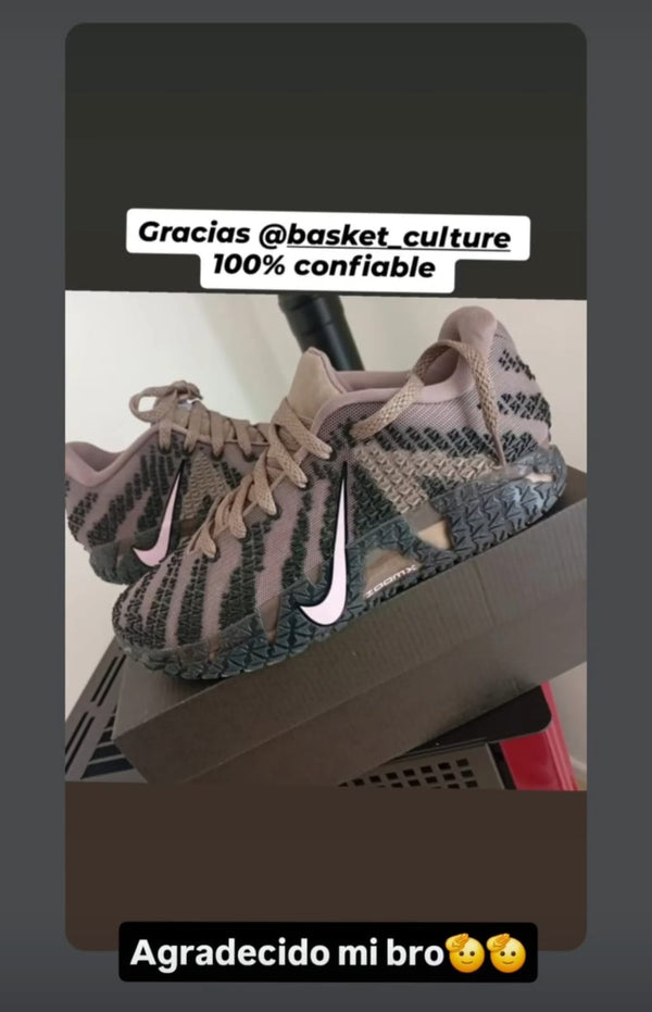 Cliente Basket Culture 100% confiable con zapatillas ZoomX