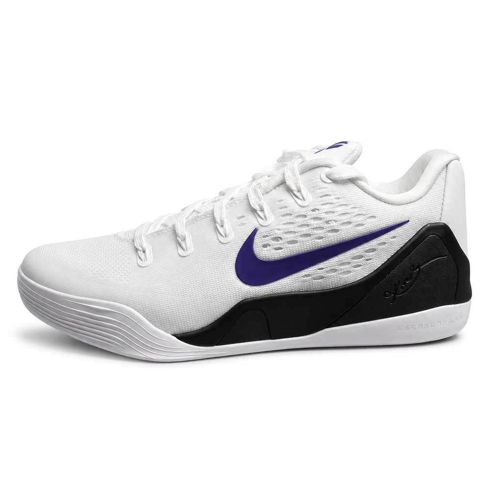 Nike Kobe 9 Elite Low EM Protro "White Court Purple"