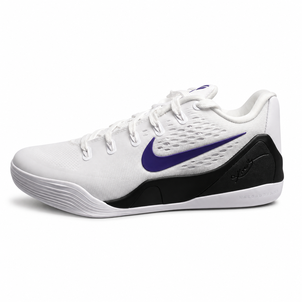 Nike Kobe 9 Elite Low EM Protro "White Court Purple"