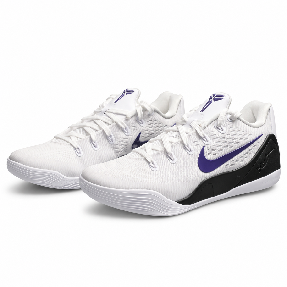 Nike Kobe 9 Elite Low EM Protro "White Court Purple"
