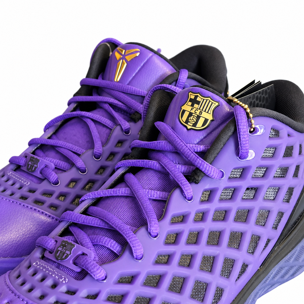 Nike Kobe 3 Low Protro FC Barcelona zapatillas de basketball, detalle