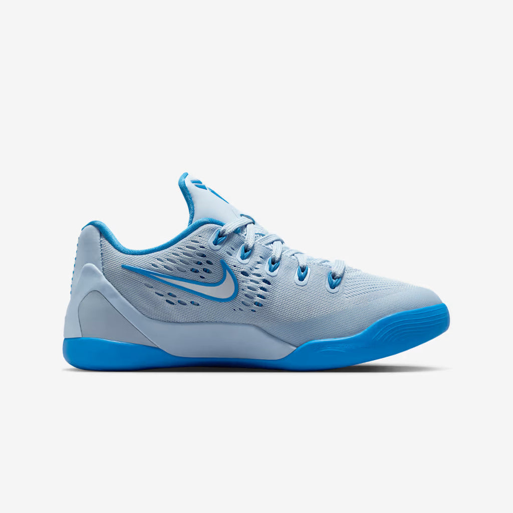 Nike Kobe 9 Low EM Hydrogen Blue GS zapatillas de basketball, vista medial