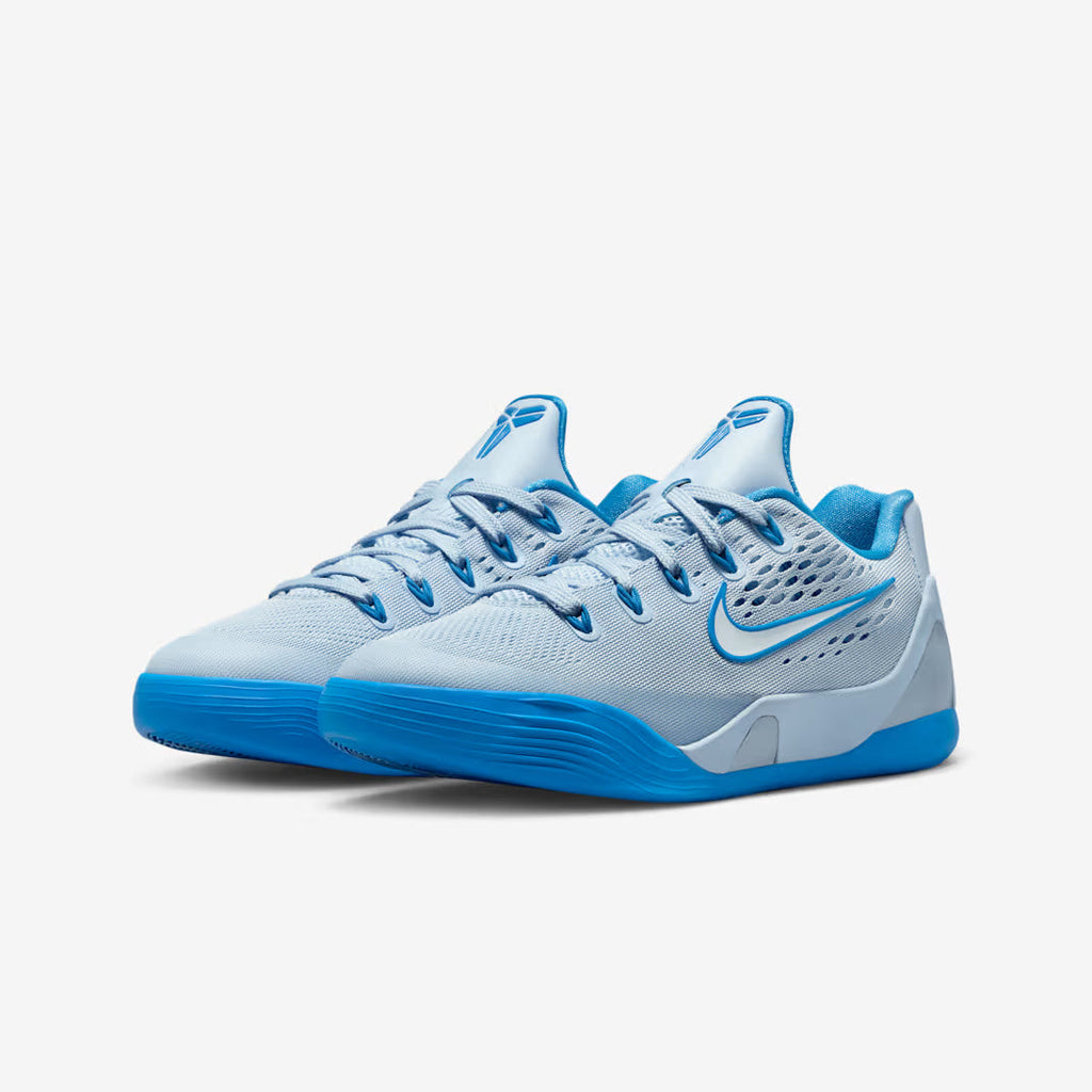 Nike Kobe 9 Low EM Hydrogen Blue GS zapatillas de basketball, par