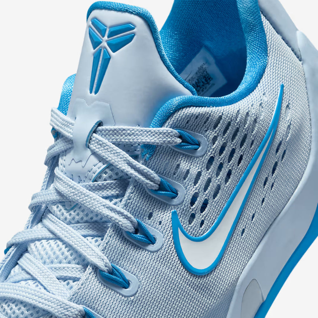 Nike Kobe 9 Low EM Hydrogen Blue GS zapatillas de basketball, detalle