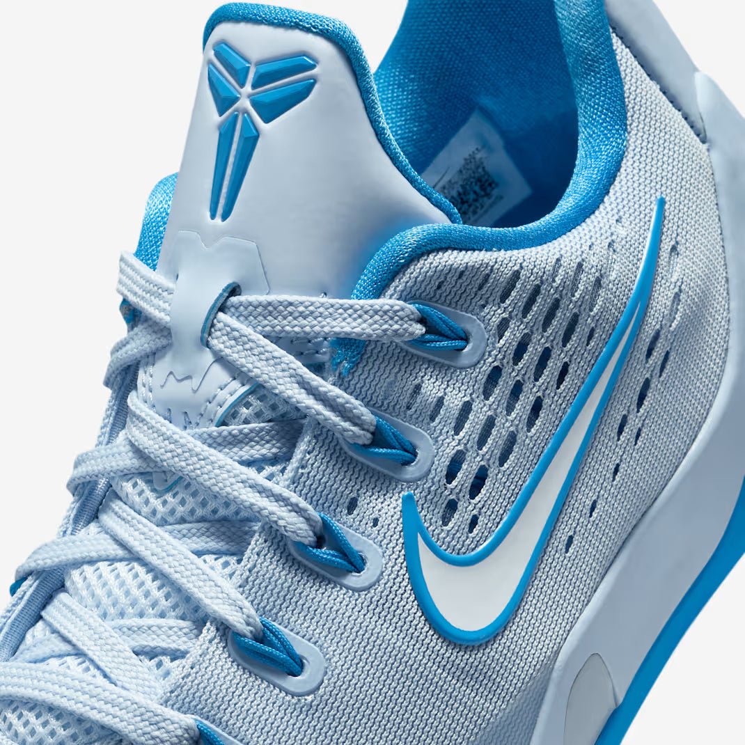 Nike Kobe 9 Low EM Hydrogen Blue GS zapatillas de basketball, detalle
