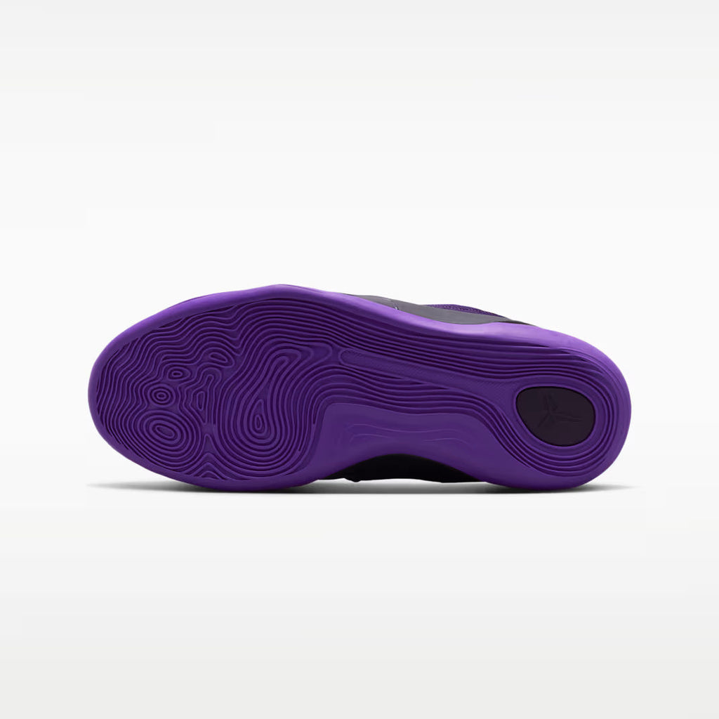Nike Kobe 9 Low EM Purple Dynasty GS zapatillas de basketball, suela