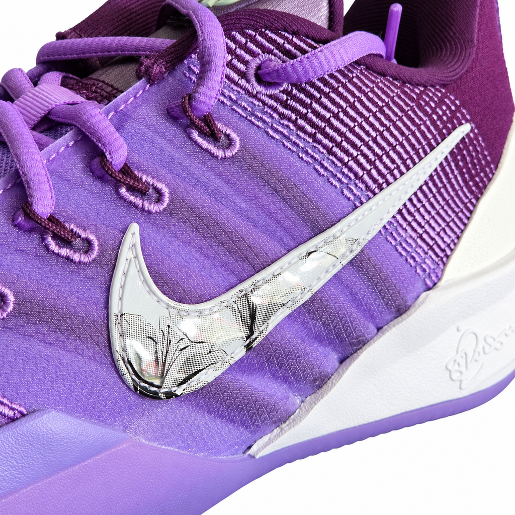 Nike Sabrina 3 Night Purple zapatillas de basketball, detalle
